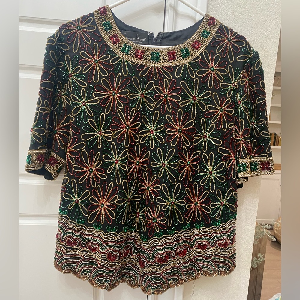 Vintage sequin top! Gorgeous.